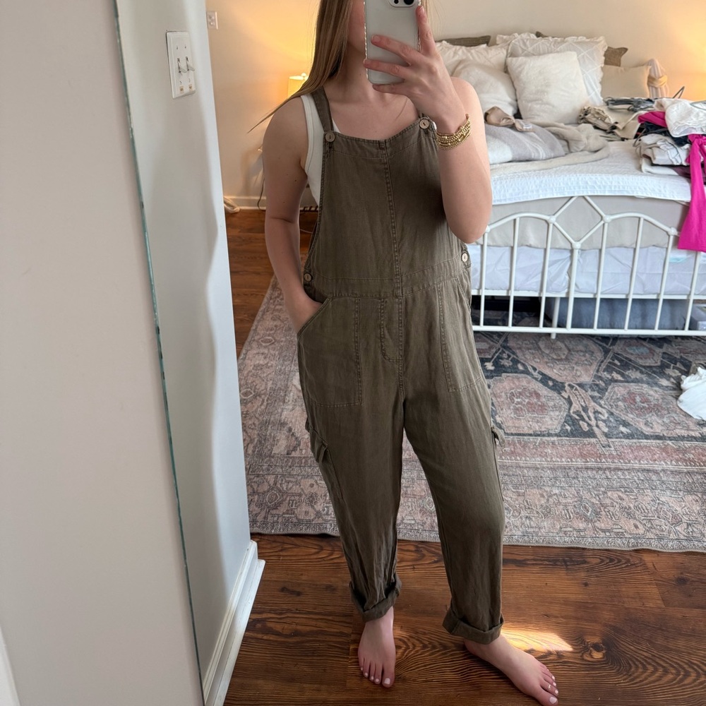 Olive Green Jumpsuit